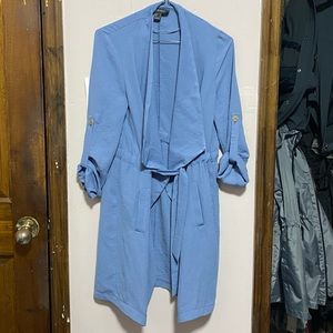 NWOT primark baby blue jacket size 2